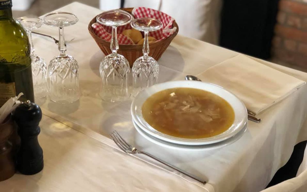 Trippa in brodo