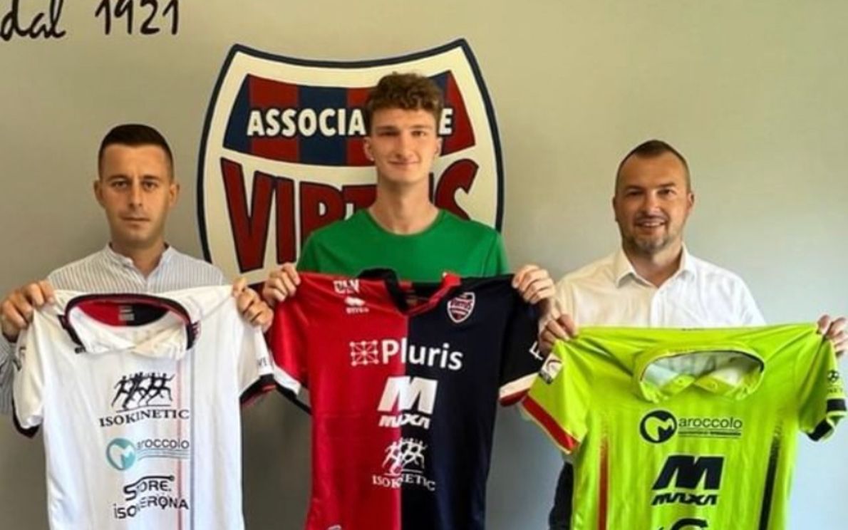 Il nuovo arrivato Dino Mehic