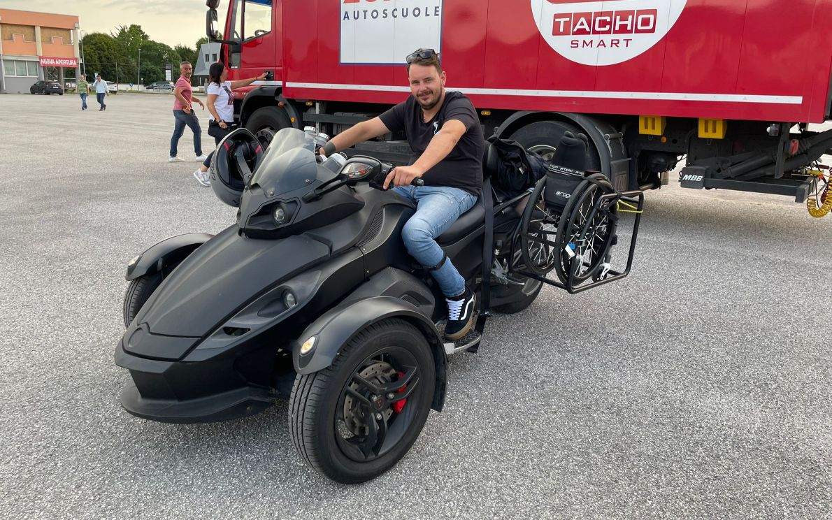 Mattia Cattapan, moto speciale