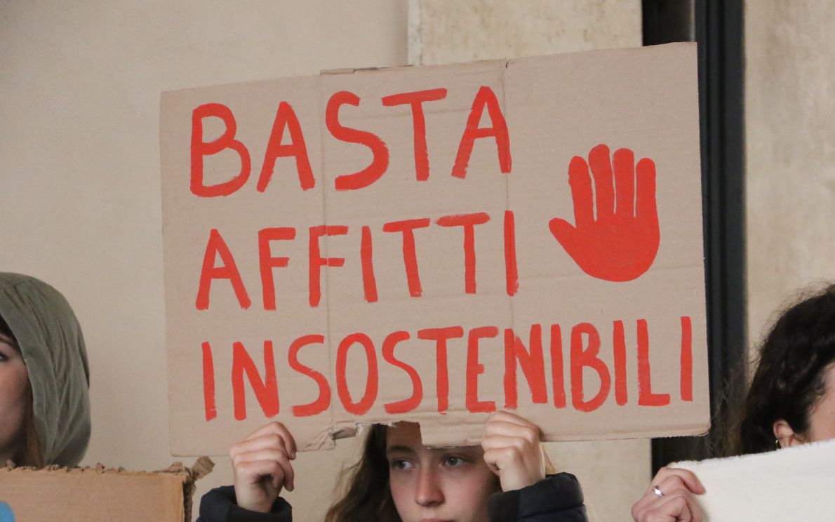 Caro affitti universitari, protesta Udu