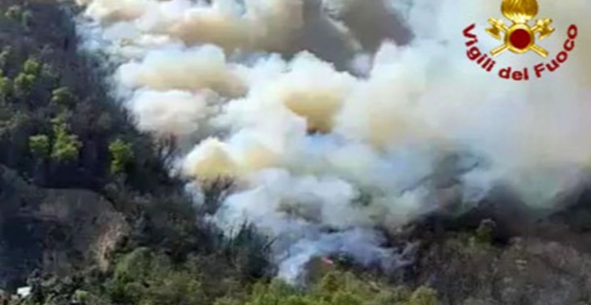 Incendio Colli Euganei