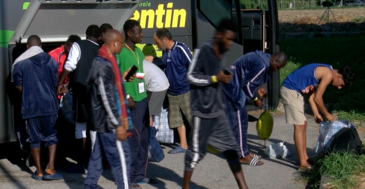 Migranti arrivati nel padovano