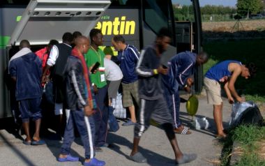 Migranti arrivati nel padovano