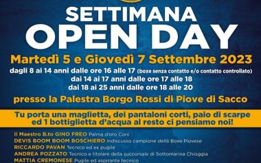 Open day Boxe Piovese