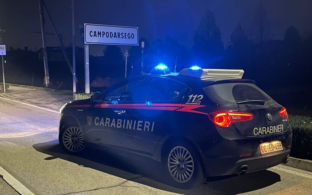 Carabinieri a Campodarsego