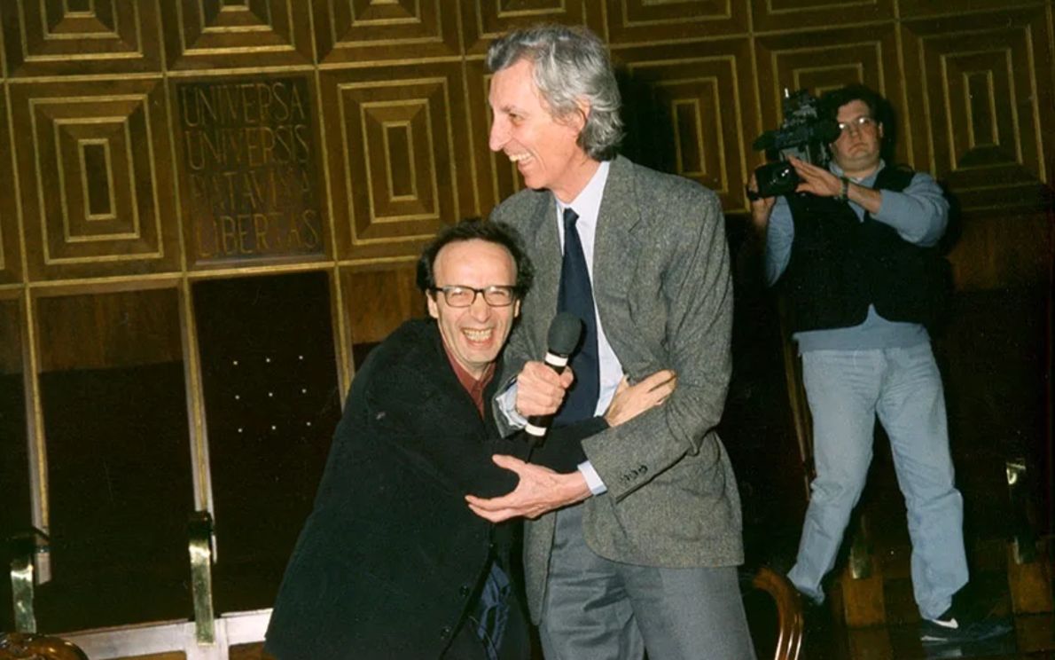 Giovanni Marchesini con Roberto Benigni