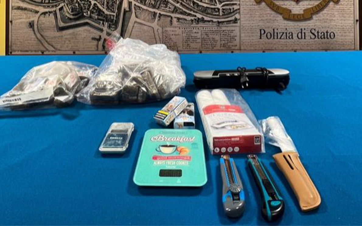 Polizia Rovigo sequestro droga