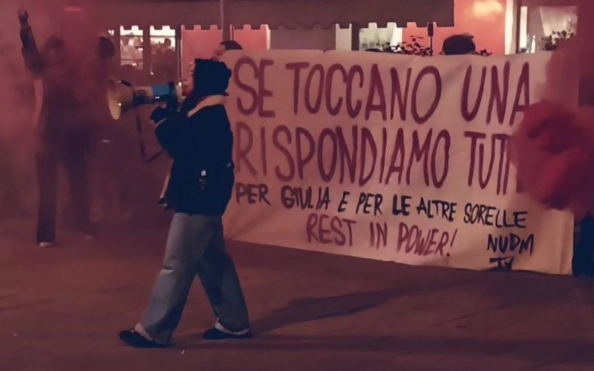 Non Una Di Meno, il corteo per Giulia