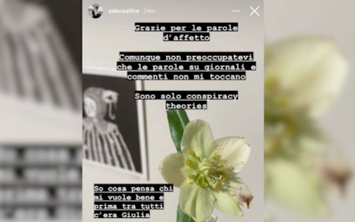 Elena Cecchettin post su Instagram