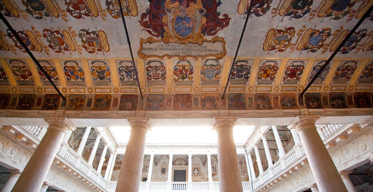 Unipd, cortile Palazzo Bo