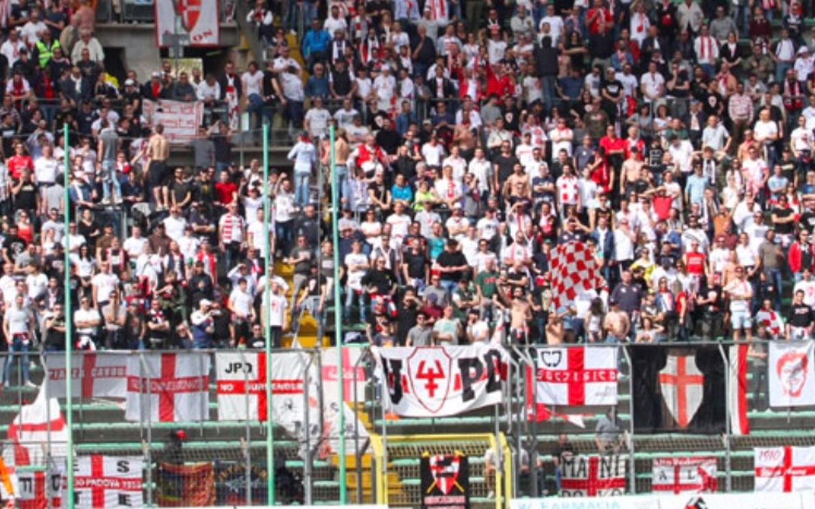 I tifosi del Padova al Rocco