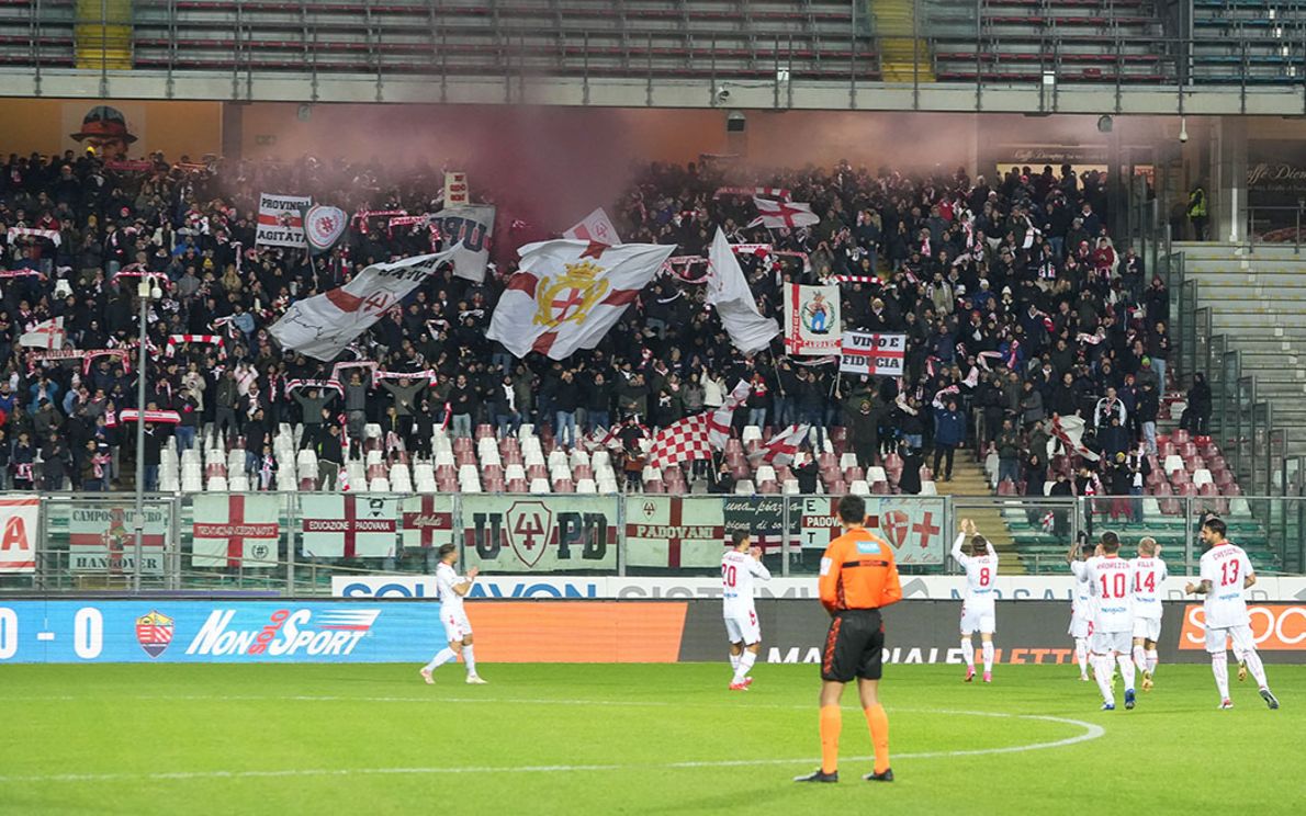 Padova, tifosi all&#8217;Euganeo