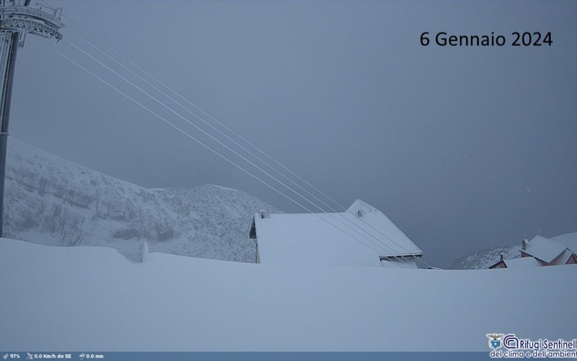 Nevicata abbondante (Meteo Caprino)