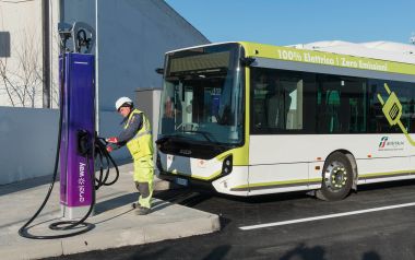 Stazione di ricarica bus elettrici
