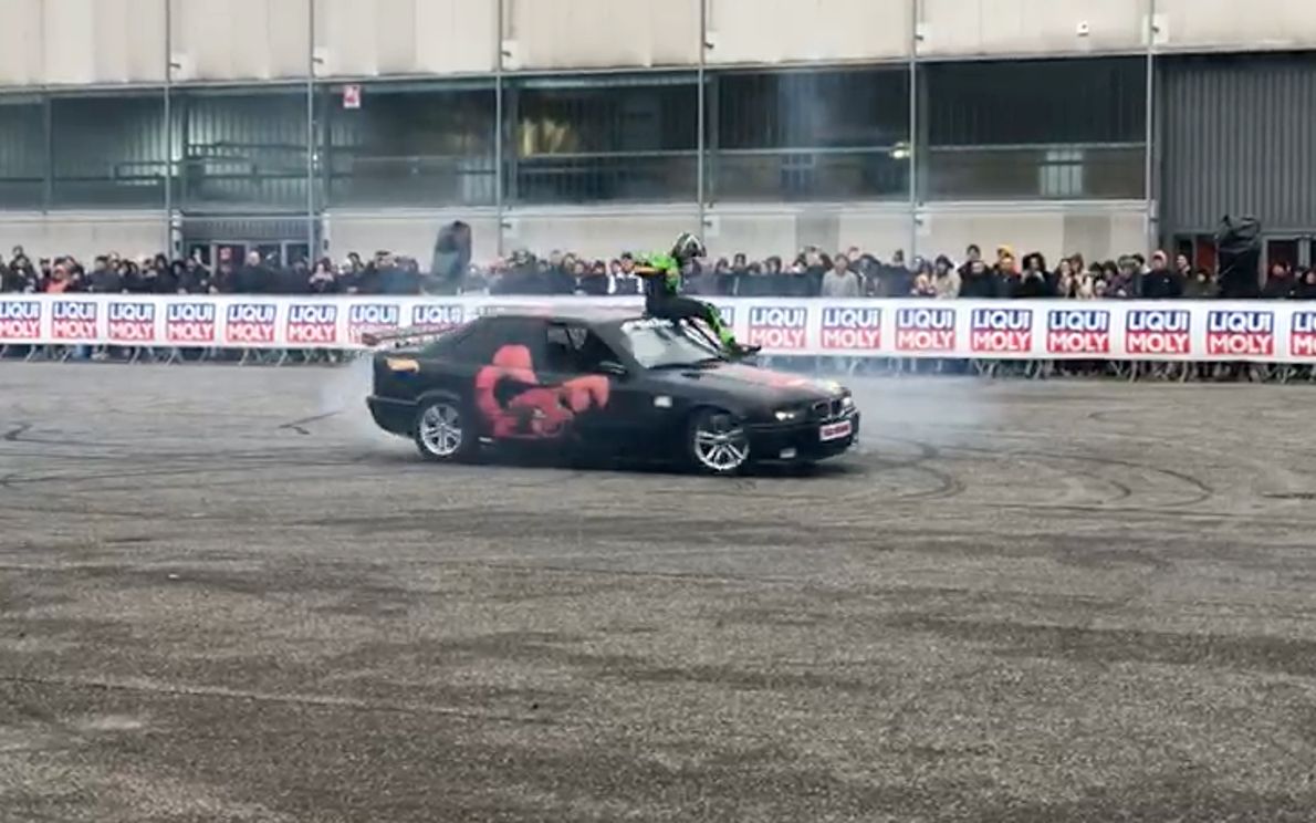 Incidente al Motor Bike Expo