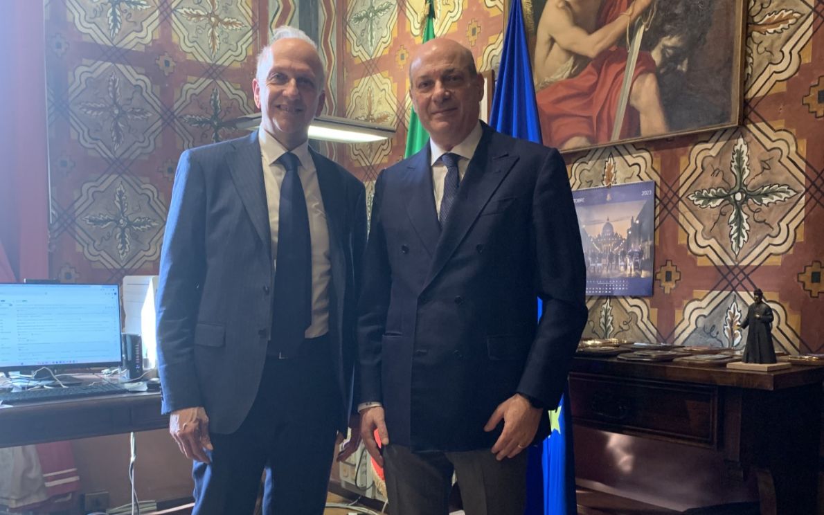 Bussetti con Martino