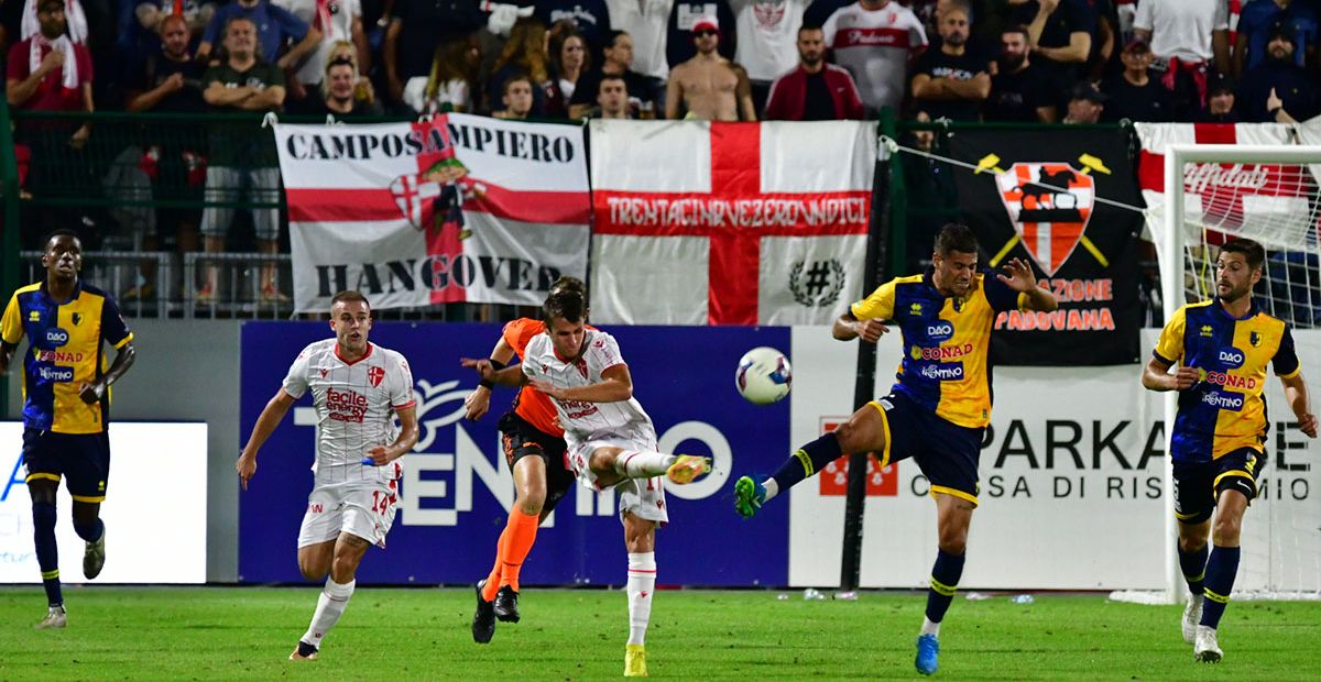 Trento-Padova (foto Padova Calcio)