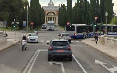 Incrocio ponte Aleardi