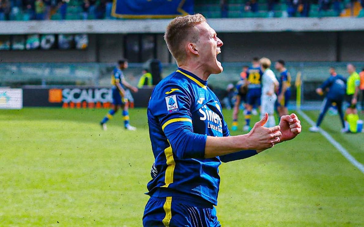 Swiderski, foto facebook da hellasverona fc