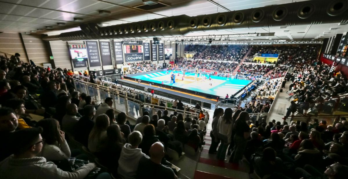 Volley, record di presenze alla Kioene Arena