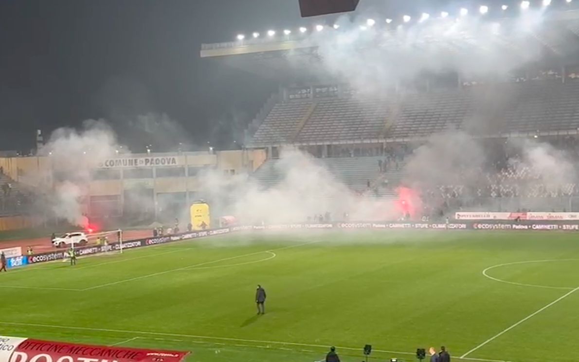 Scontri Euganeo tifosi Catania