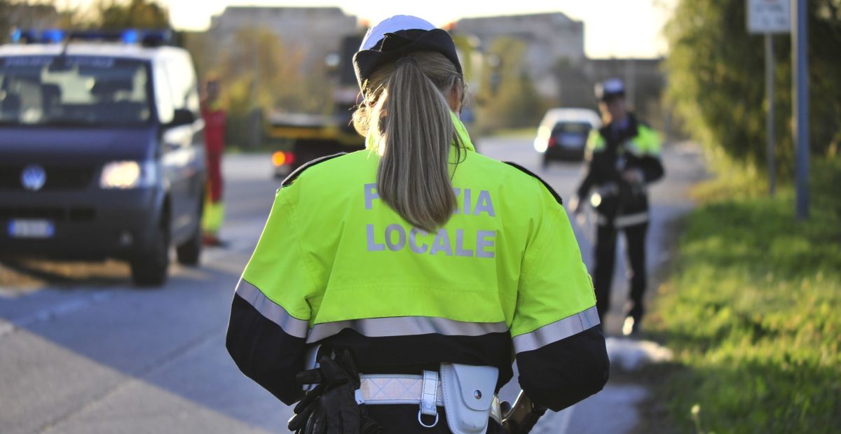 Polizia Locale rilievi incidente