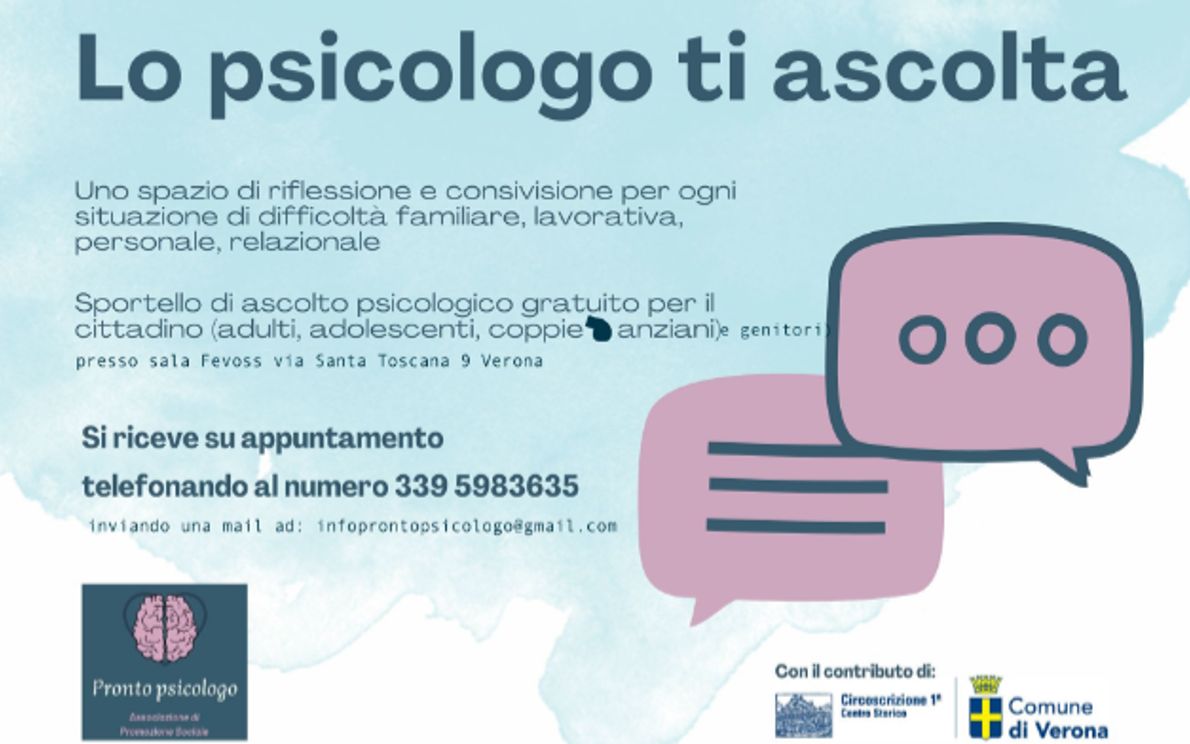 Locandina psicologo
