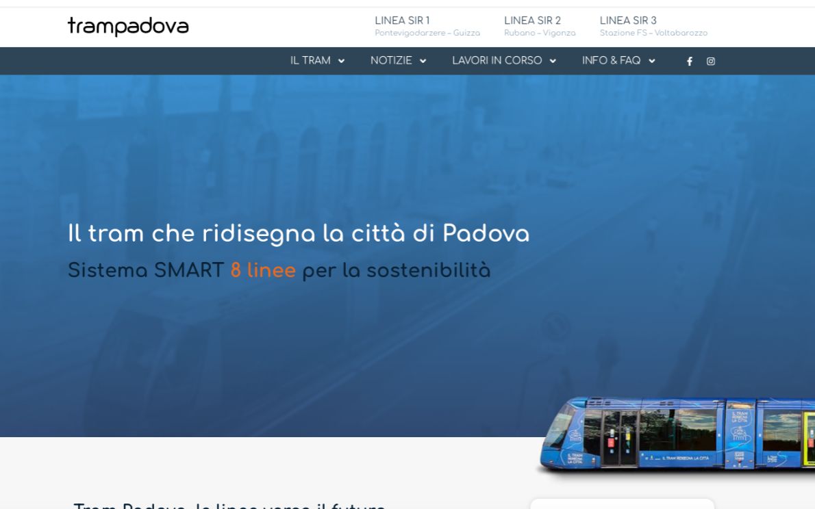 sito del tram