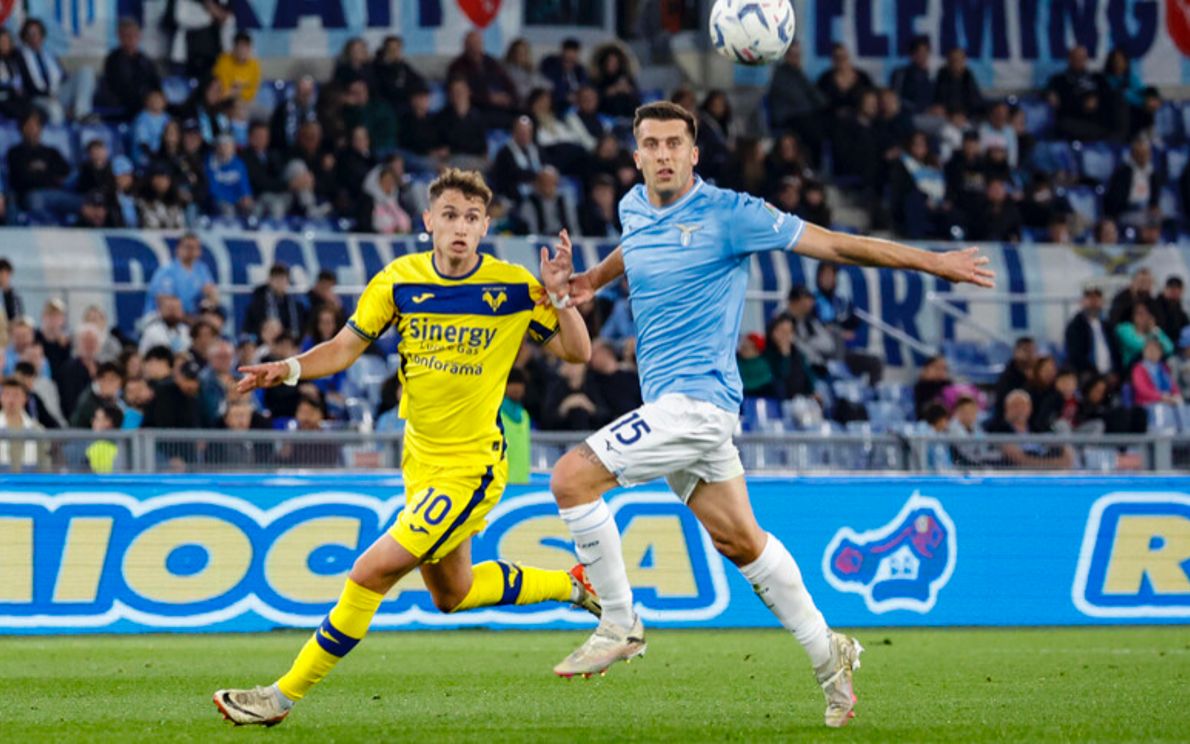 Mitrovic con la Lazio