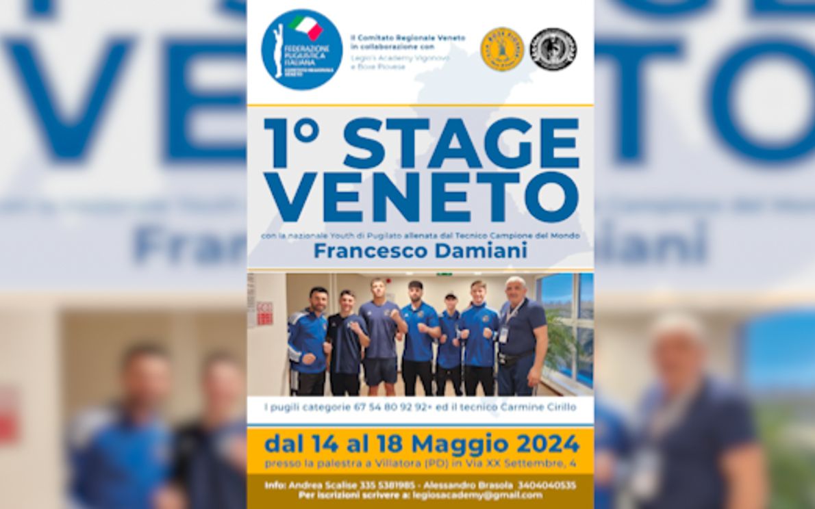 Nazionale Italiana Youth Boxe a Saonara