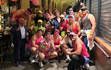 Petrarca, festa a tema anni 80 per lo Scudetto