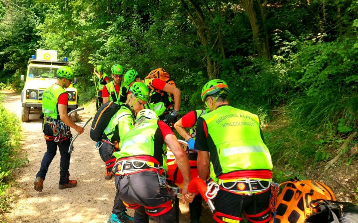 Soccorso Alpino sui Colli Euganei