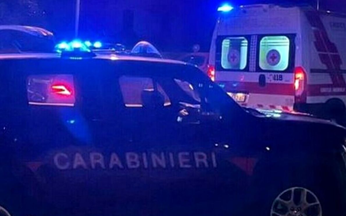 Carabinieri e ambulanza