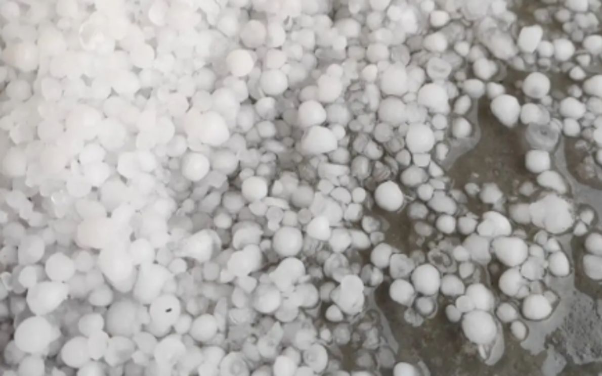 Grandine nel vicentino e nell’Alta padovana