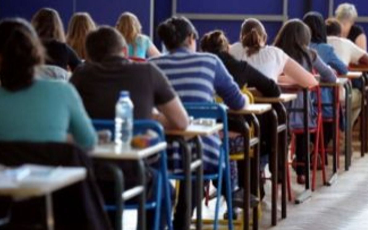 Foto di archivio di una classe