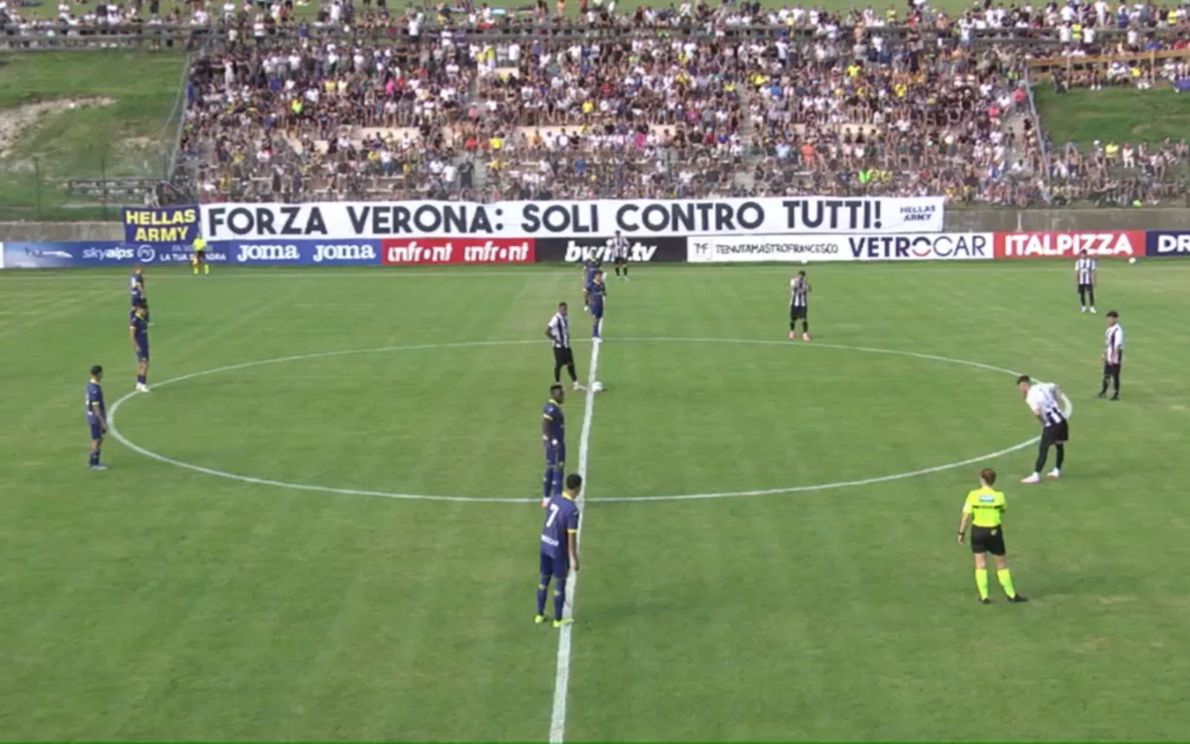 Verona in campo contro il Rovereto