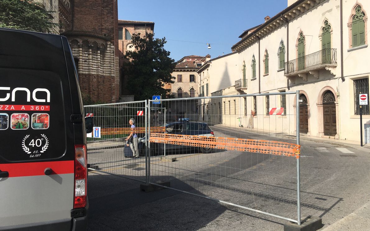 Lavori Stradone San Fermo