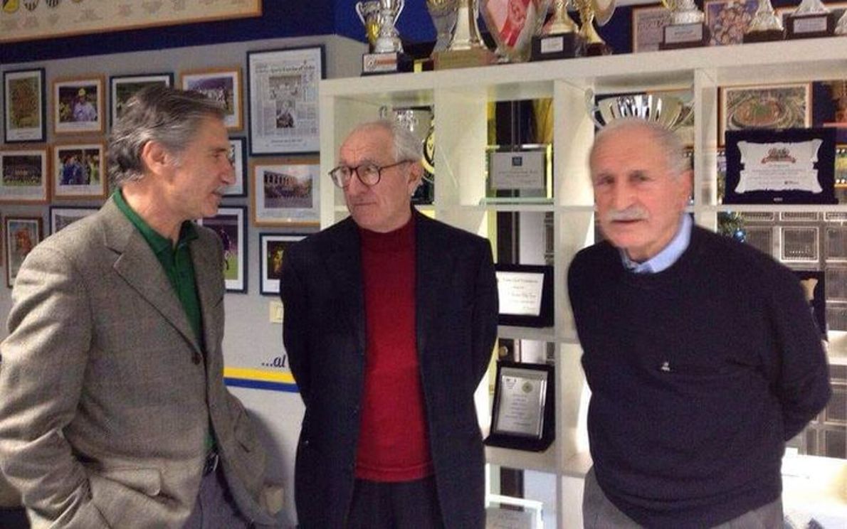 Baruffi,Bagnoli,Maddè (foto ASD Ex Calciatori HV)