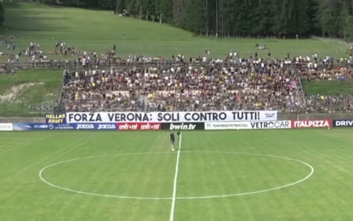 Folgaria centro sportivo, da facebook hellasverona