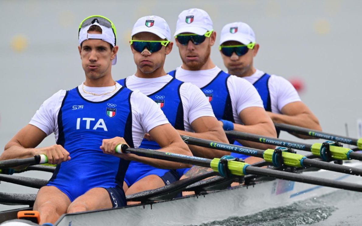 Olimpiadi, argento per il quattro di coppia (Coni)