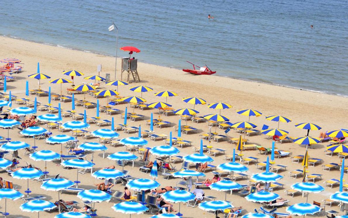 Uno stabilimento balneare