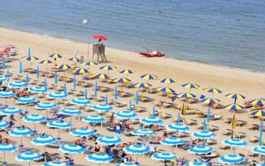 Uno stabilimento balneare