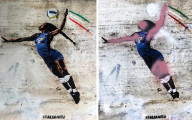 Vandalizzato murale dedicato a Paola Egonu