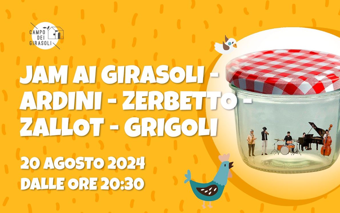 Jam ai girasoli