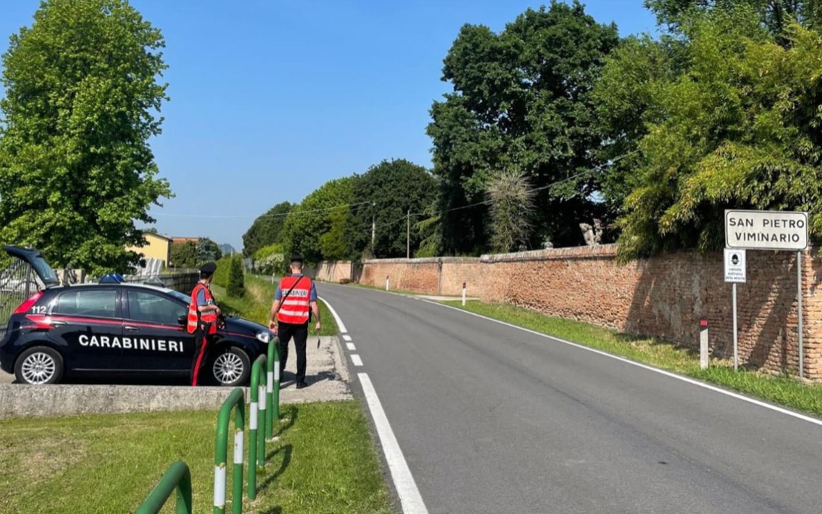 Carabinieri a San Pietro Viminario