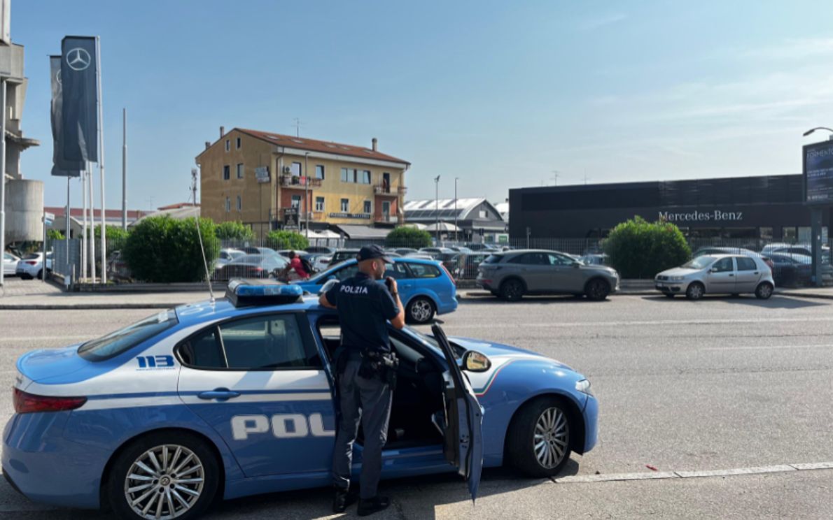 Polizia a San Massimo