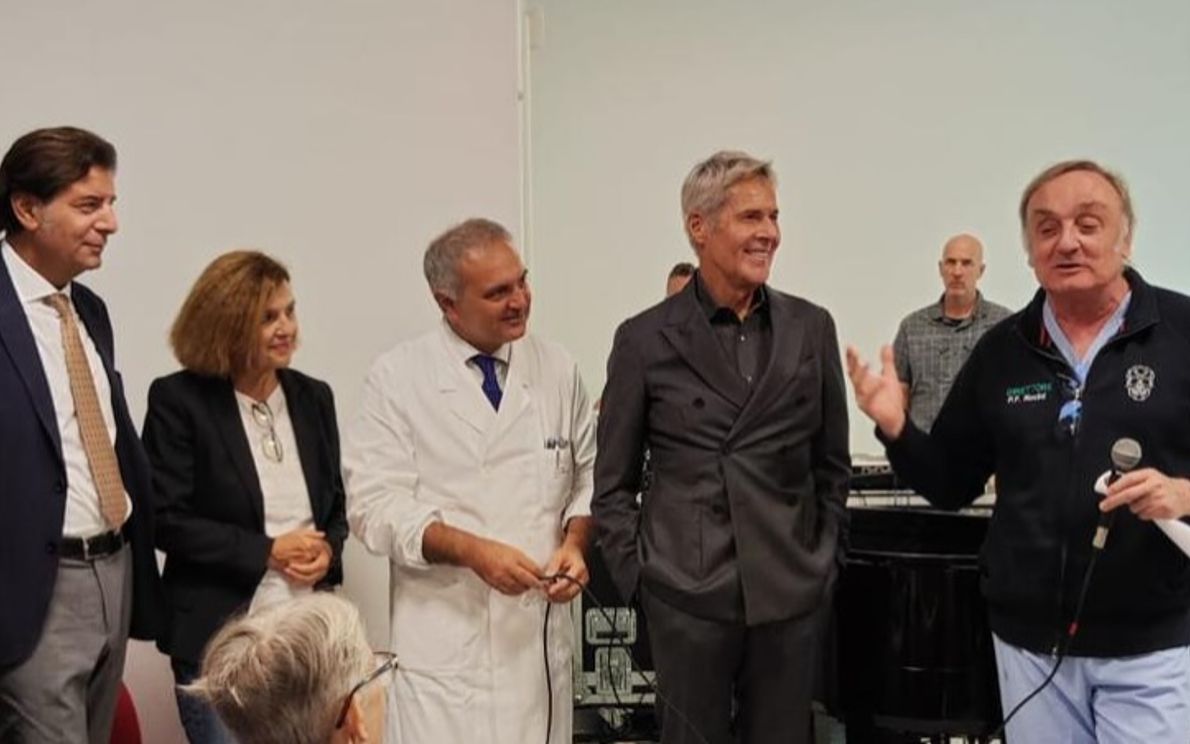 Baglioni in ospedale