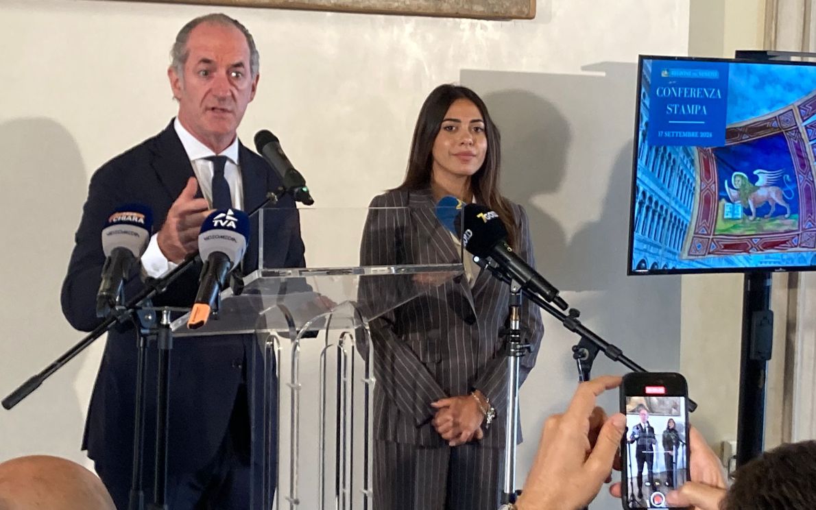 Luca Zaia e Valeria Mantovan
