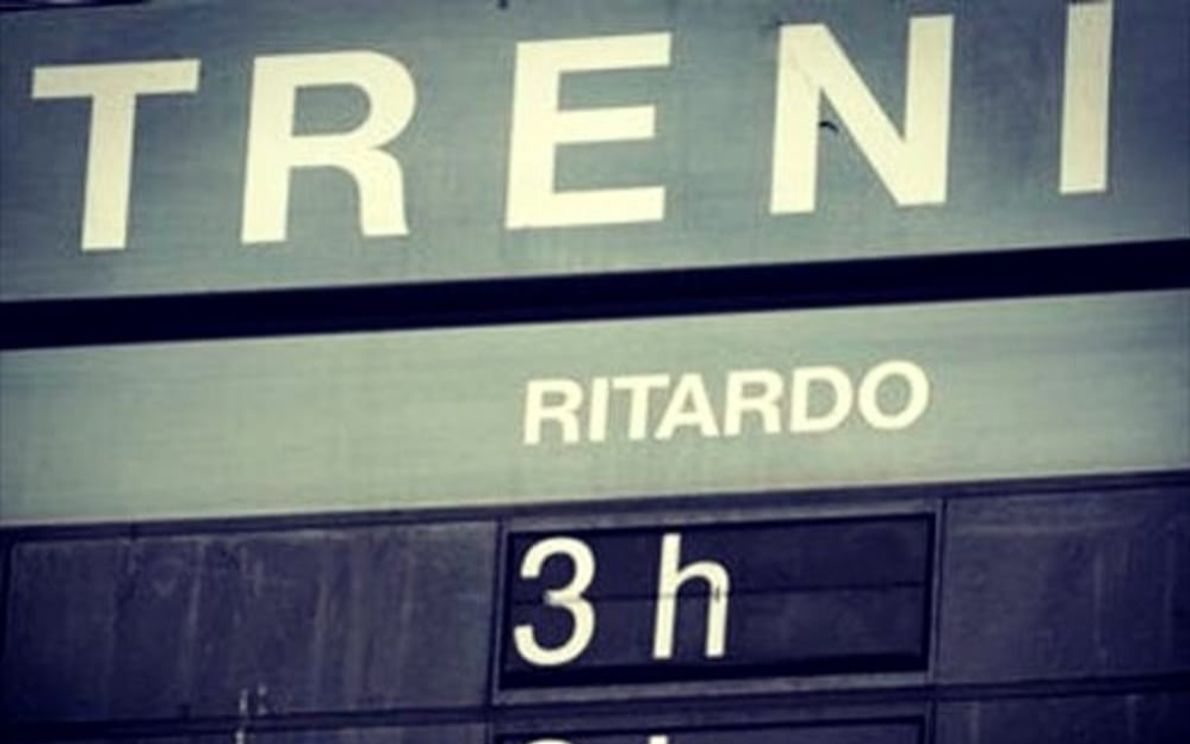 Treni in ritardo