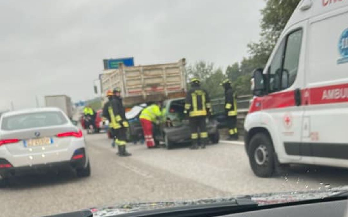 Incidente lungo la SR 308